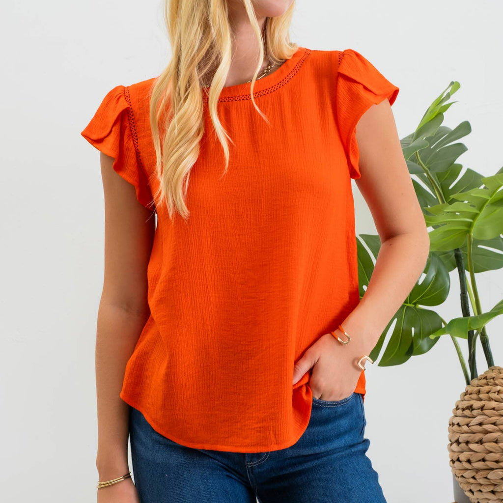 即日発送レッドFlower ribbon tops red Red Tops For Women | Princess Polly USA